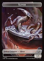 Matte Finish Edge of Eternities Tokens Sliver ( #1 )