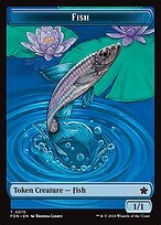 Glossy Finish Foundations Tokens Fish ( #10 )