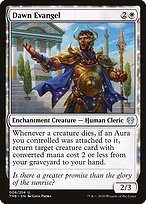 Matte Finish Theros Beyond Death Dawn Evangel ( #8 )
