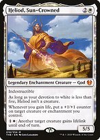 Matte Finish Theros Beyond Death Heliod, Sun-Crowned ( #18 )