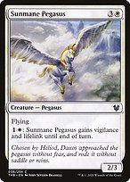Matte Finish Theros Beyond Death Sunmane Pegasus ( #38 )