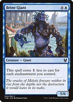 Matte Finish Theros Beyond Death Brine Giant ( #44 )