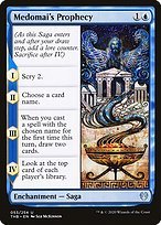 Matte Finish Theros Beyond Death Medomai's Prophecy ( #53 )