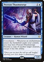 Matte Finish Theros Beyond Death Protean Thaumaturge ( #60 )