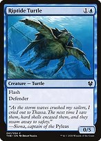 Matte Finish Theros Beyond Death Riptide Turtle ( #61 )