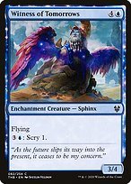 Matte Finish Theros Beyond Death Witness of Tomorrows ( #82 )