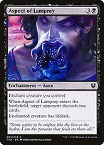 Matte Finish Theros Beyond Death Aspect of Lamprey ( #85 )