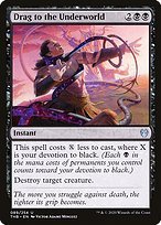 Matte Finish Theros Beyond Death Drag to the Underworld ( #89 )