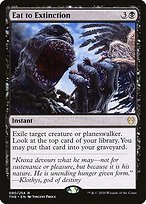 Matte Finish Theros Beyond Death Eat to Extinction ( #90 )