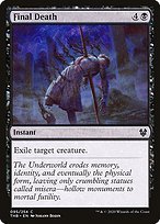 Matte Finish Theros Beyond Death Final Death ( #95 )