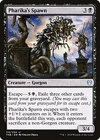 Matte Finish Theros Beyond Death Pharika's Spawn ( #112 )