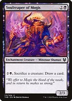 Matte Finish Theros Beyond Death Soulreaper of Mogis ( #115 )