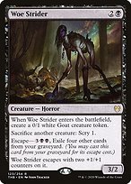 Matte Finish Theros Beyond Death Woe Strider ( #123 )