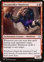 Matte Finish Theros Beyond Death Dreamstalker Manticore ( #131 )