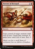 Matte Finish Theros Beyond Death Portent of Betrayal ( #149 )