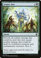 Matte Finish Theros Beyond Death Inspire Awe ( #175 )