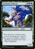 Matte Finish Theros Beyond Death Nyxborn Colossus ( #191 )