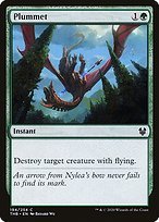 Matte Finish Theros Beyond Death Plummet ( #194 )