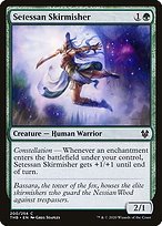 Matte Finish Theros Beyond Death Setessan Skirmisher ( #200 )