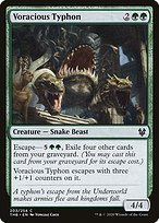 Matte Finish Theros Beyond Death Voracious Typhon ( #203 )