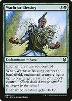 Matte Finish Theros Beyond Death Warbriar Blessing ( #204 )