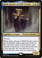 Matte Finish Theros Beyond Death Atris, Oracle of Half-Truths ( #209 )