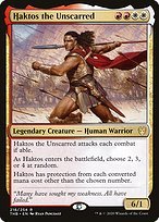 Matte Finish Theros Beyond Death Haktos the Unscarred ( #218 )