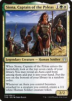 Matte Finish Theros Beyond Death Siona, Captain of the Pyleas ( #226 )