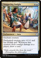 Matte Finish Theros Beyond Death Staggering Insight ( #228 )
