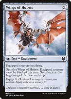 Matte Finish Theros Beyond Death Wings of Hubris ( #241 )