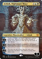 Matte Finish Theros Beyond Death Ashiok, Nightmare Muse ( #256 )