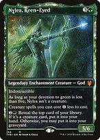 Matte Finish Theros Beyond Death Nylea, Keen-Eyed ( #266 )