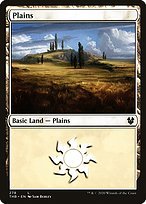 Matte Finish Theros Beyond Death Plains ( #278 )