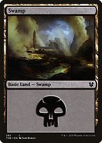 Matte Finish Theros Beyond Death Swamp ( #282 )