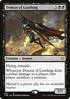 Matte Finish Theros Beyond Death Demon of Loathing ( #292 )