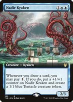 Matte Finish Theros Beyond Death Nadir Kraken ( #305 )