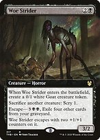 Matte Finish Theros Beyond Death Woe Strider ( #317 )