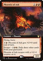 Matte Finish Theros Beyond Death Phoenix of Ash ( #319 )