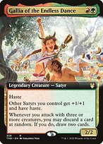 Matte Finish Theros Beyond Death Gallia of the Endless Dance ( #338 )