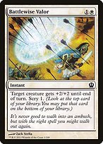 Matte Finish Theros Battlewise Valor ( #1 )