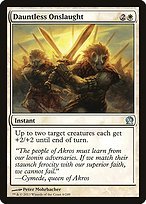 Matte Finish Theros Dauntless Onslaught ( #6 )