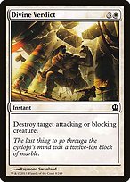 Matte Finish Theros Divine Verdict ( #8 )
