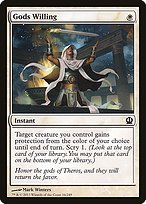 Matte Finish Theros Gods Willing ( #16 )