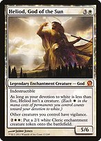 Matte Finish Theros Heliod, God of the Sun ( #17 )