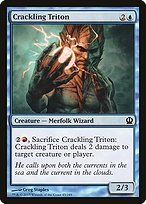 Matte Finish Theros Crackling Triton ( #45 )