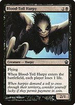 Matte Finish Theros Blood-Toll Harpy ( #79 )