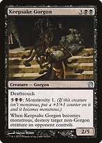 Matte Finish Theros Keepsake Gorgon ( #93 )