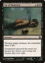 Matte Finish Theros Sip of Hemlock ( #106 )
