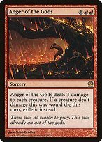 Matte Finish Theros Anger of the Gods ( #112 )