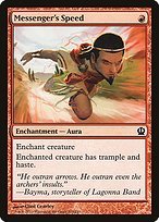 Matte Finish Theros Messenger's Speed ( #129 )